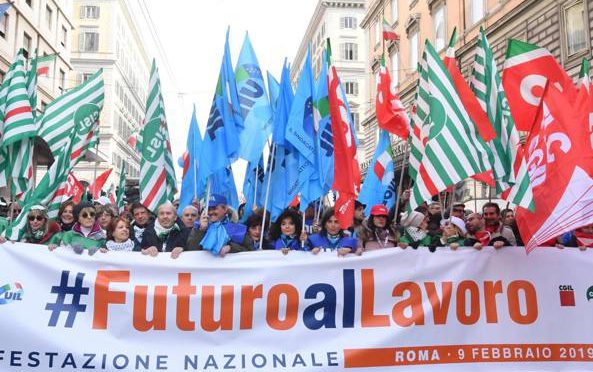 Penna: “NOVITA’ POSITIVE DALLA MANIFESTAZIONE DI ROMA”